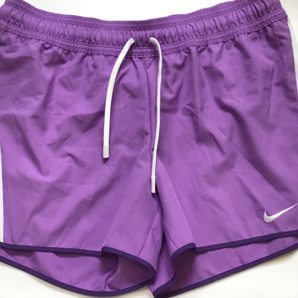 Nike Dri-FIT Women's Backheel Purple Running Short - Picture 1 of 3